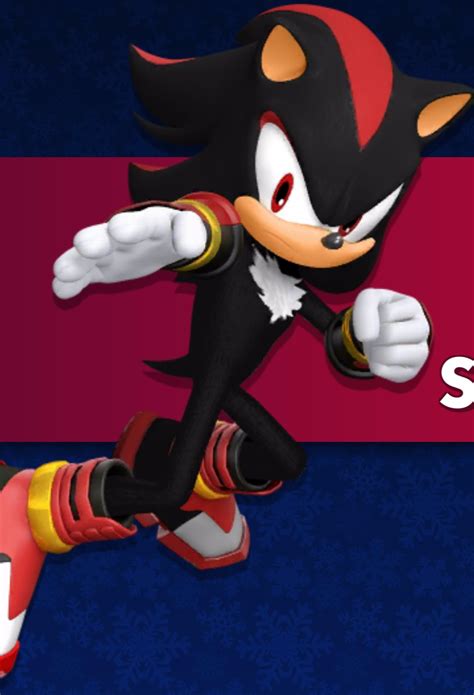 Shadow The Hedgehog From Sonic Boom