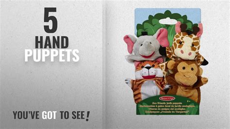 Top 10 Hand Puppets 2018 Melissa And Doug Zoo Friends Hand Puppets