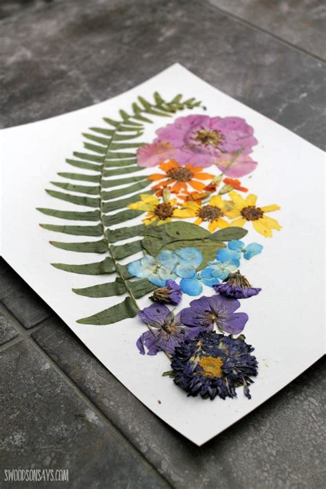 Pressing Flowers And Dried Flower Art Try Something New Every Month