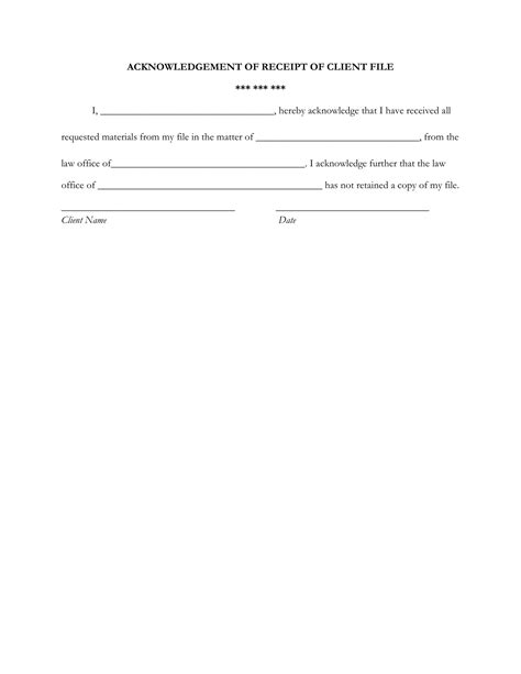 Sample Of Acknowledgement Letter For Sending Documents Bidding