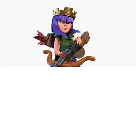 Clash Of Clans Archer Queen Hd Png Download Transparent Png Image