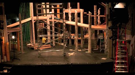 Into The Woods Set In Time Lapse Scenic Design Set Design Set