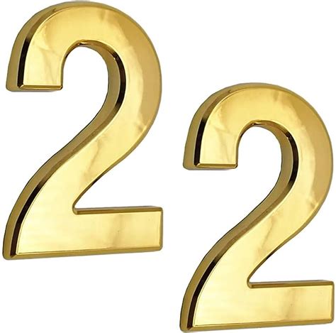 Mailbox Numbers Gold Gold Self Adhesive Mylar Mailbox Letters And