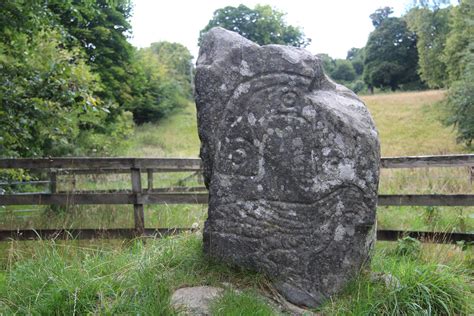 Pictish Eagle Stone Depicting The Clan Munro Eagle Ross And Cromarty