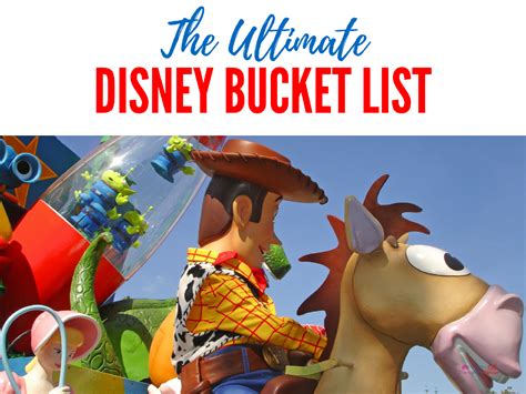 21 Best Disney World Bucket List Items To Do At Least Once