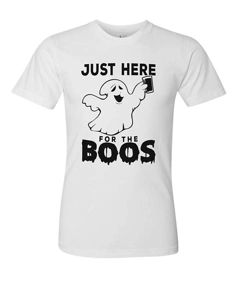 Funny S Halloween Shirts Just Here For The Boos Holiday Party Collection Kitilan