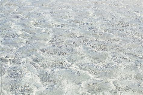 Transparent Clear Water Texture On A Tropical Beach By Stocksy