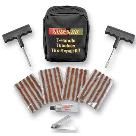 Here is a step by step guide on how to fix a pucture on a tubeless tyre Stop & Go T-Handle Tubeless Tire Repair Kit - MX1 Canada