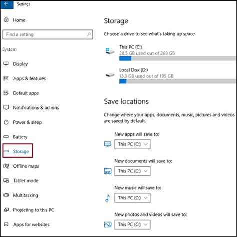 How To Change Default Save Location On Windows 10