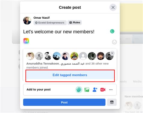 How To Create A Welcome Post In The Facebook Group