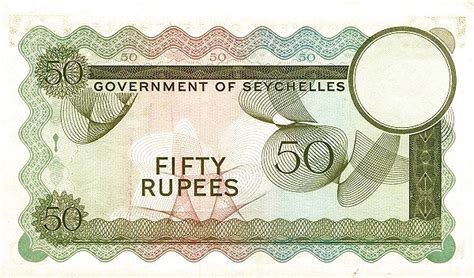seszele banknot 50 rupii z ukrytym słowem sex banknoty24 pl