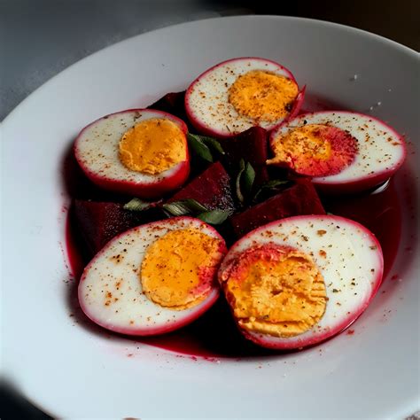 Beetroot Pickled Boiled Eggs Recipe Taffy Cooks