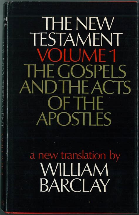 William Barclay Internet Bible Catalog