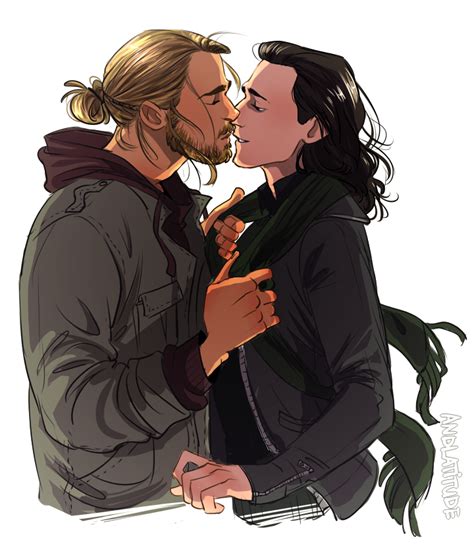 Resultado De Imagem Para Thor X Loki Kiss Loki Marvel Thorki Thor X