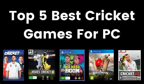 5 Best Cricket Games For Pc In 2021 That You Should Play