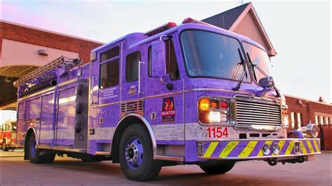 Mentors Purple Fire Truck Youtube