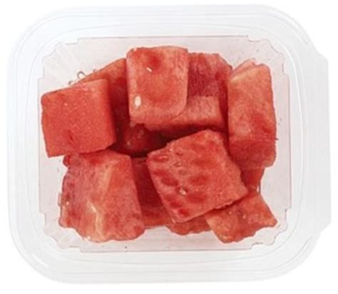 Wegmans Watermelon Chunks Fresh Fruit 1 Lb Nutrition Information Innit