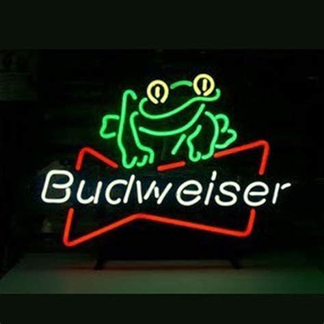 Budweiser Beer Frog Neon Sign ️