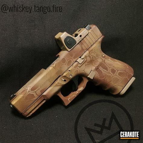 Kryptek Glock 19 Handgun By Web User Cerakote