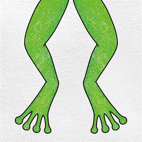 How To Draw Frog Legs Helloartsy