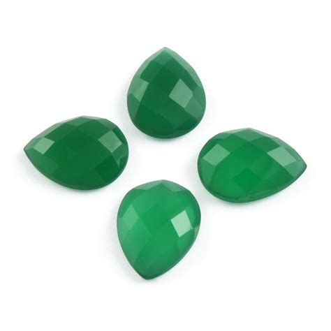 Buy Best Quality Green Onyx Gemstone In All Sizes And Shapes