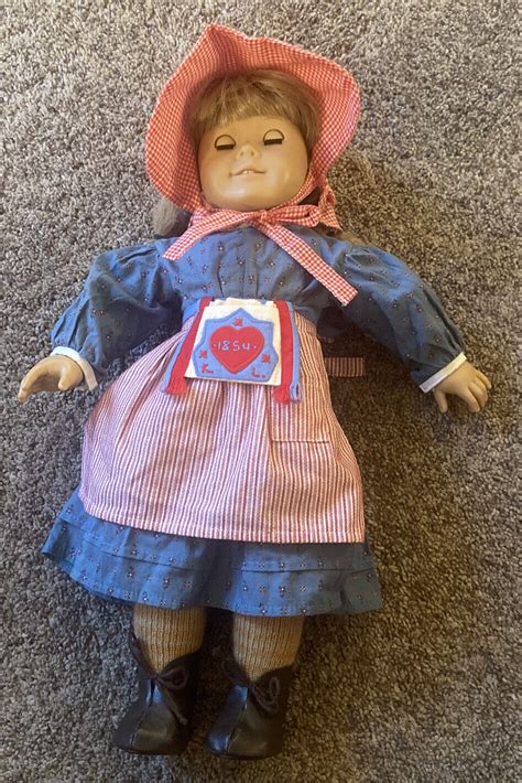 vintage retired pleasant company american girl kirsten 18” doll w meet outfit antique price