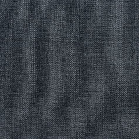 Charcoal Grey Plain Denim Linen Upholstery Fabric