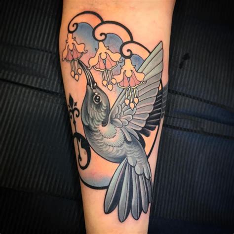 Update More Than 79 Neo Traditional Hummingbird Tattoo In Cdgdbentre