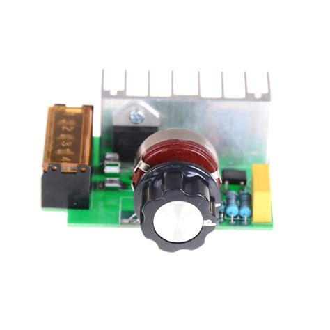 AC 220V 4000W SCR Dimmer Voltage Regulator Voltage Speed Controller Promotion!|Voltage ...