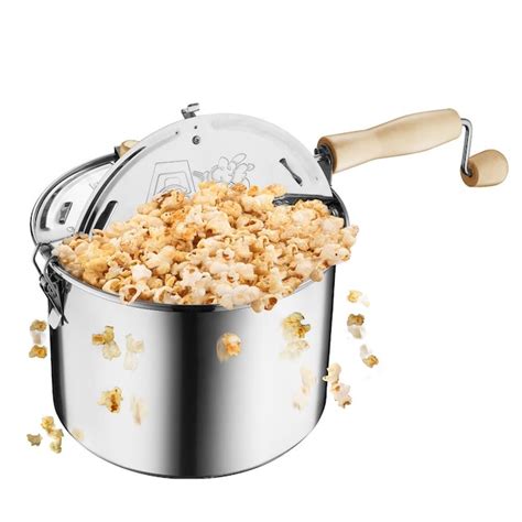 Great Northern Popcorn Stainless Steel Popcorn Popper Stovetop