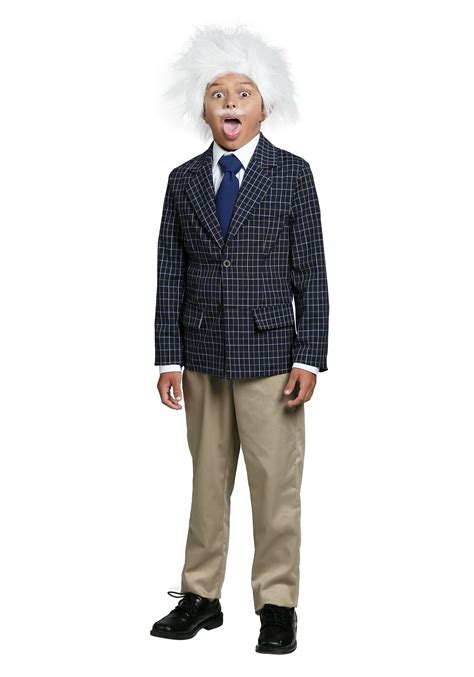 Einstein Costume For Boys