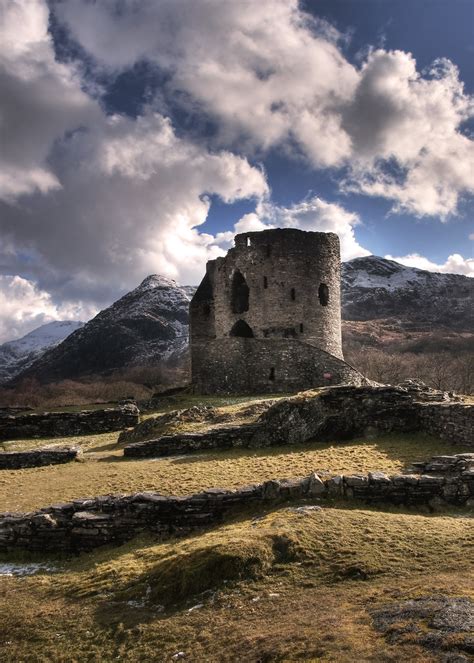 Tower And Walls Dolbadarn Castle Llanberis Wales This I Flickr
