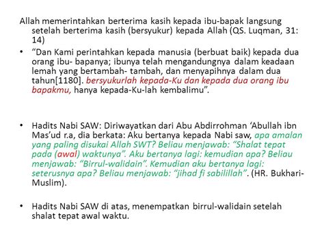 Lihatlah Hadis Tentang Kewajiban Beribadah Dan Bersyukur Kepada Allah