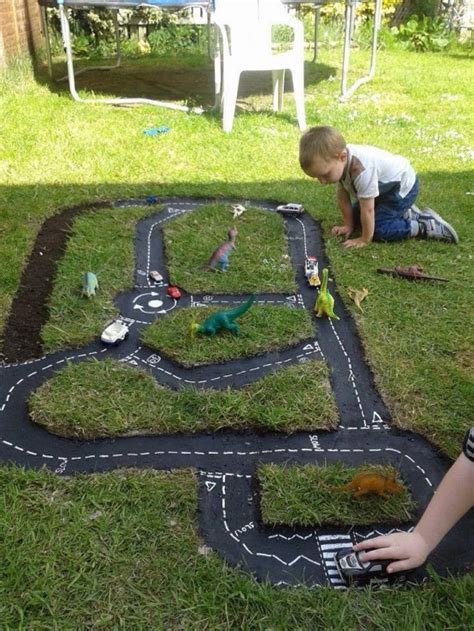 Backyard Projects For Kids Diy Race Car Track Total
