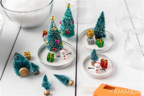 Waterless Snow Globes Crafts By Amanda Christmas Crafts