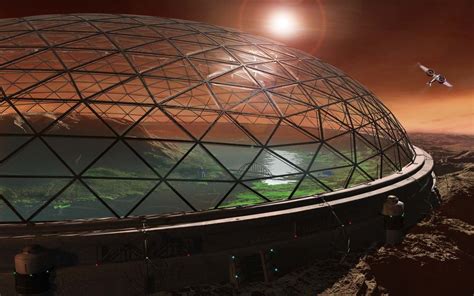 Elon Musk Envisons Mars Colony With Geodesic Domes And Big