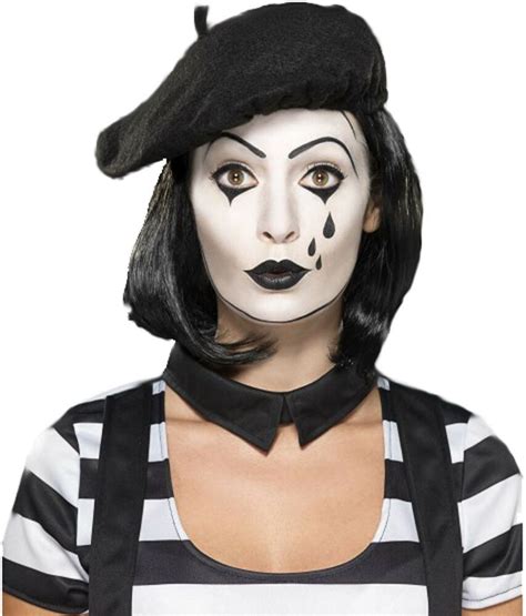 Women Adults Fancy Dress Halloween Party Lady Mime Artist Costume Outfit Diy Costumes Women
