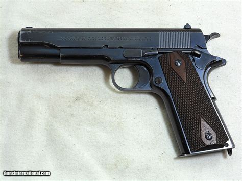 Colt Civilian Model 1911 45 Acp Pistol 1923 Production
