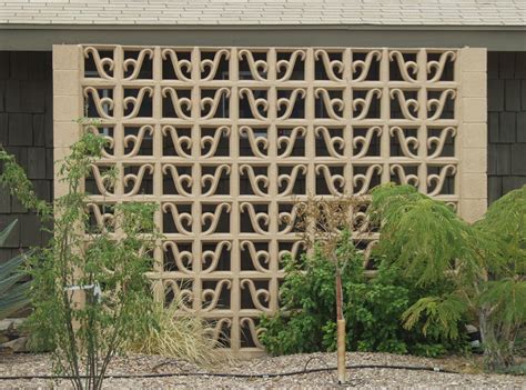 Modern Mid Century Decorative Concrete Blocks Decorative Concrete