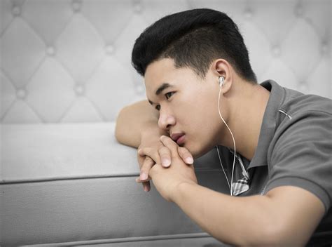 Free Images Man Person Headphone Young Sad Left Photograph
