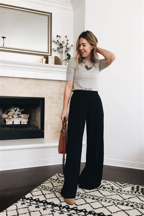 Wide Leg Trousers Stylish Summer Outfits Casual Work Outfits Professional Outfits Business