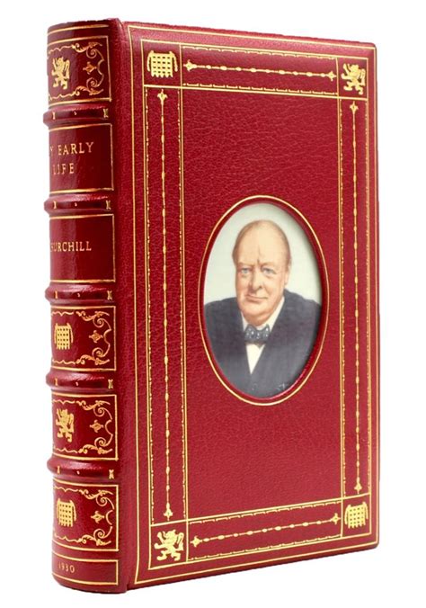 My Early Life By Winston Churchill First Edition In Cosway Style