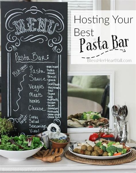 10 Tips To Hosting Your Best Pasta Bar Pasta Bar Wedding Buffet