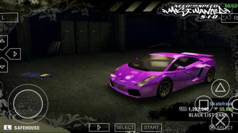 Need For Speed Most Wanted Ppsspp Android High Settings Snapdragon