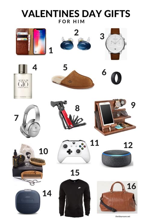 10 cheap valentine's gifts for him under $20. valentines-day-gifts-for-him - The Idea Room