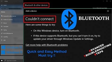 Bluetooth Not Working Windows 10 Bluetooth Could Not Connect Solved