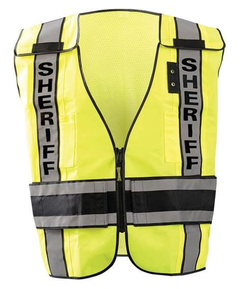 Occunomix Engineered Tough Safety Gear Dor Public Safety Sheriff Vest
