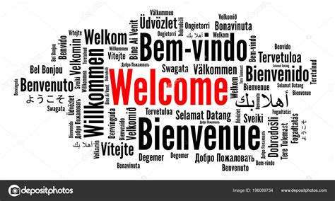 Welcome Word Cloud Different Languages Stock Photo By ©ricochet69 196089734