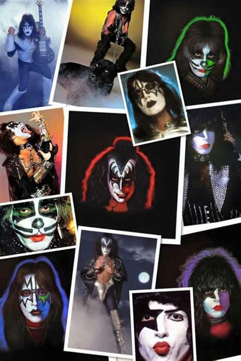 Ace Frehley Gene Simmons Paul Stanley And Peter Criss