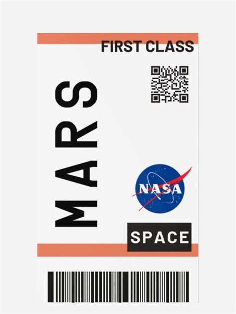 Book air tickets online to your favourite destination in india. "Best Seller - Mars plane ticket nasa" iPhone Case & Cover ...
